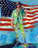 LeRoy Neiman The Minuteman Art on Canvas Print