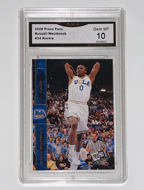 Gem Mint 10 Russell Westbrook Rookie Basketball Card (1 of 1)