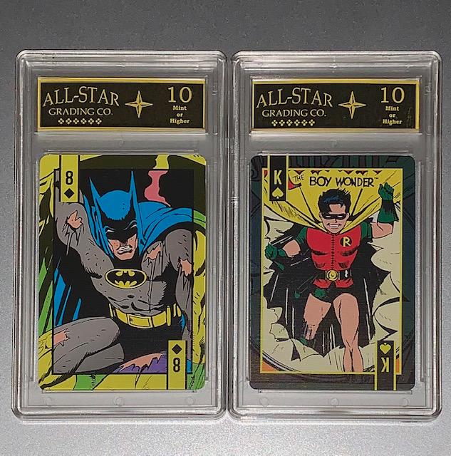 Vintage DC Comics BATMAN and ROBIN Cards (1 of 2)