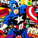 STEVE KAUFMAN Pop Art CAPTAIN AMERICA Canvas Print