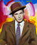 Frank Sinatra Art on Canvas Print by PETER MAX