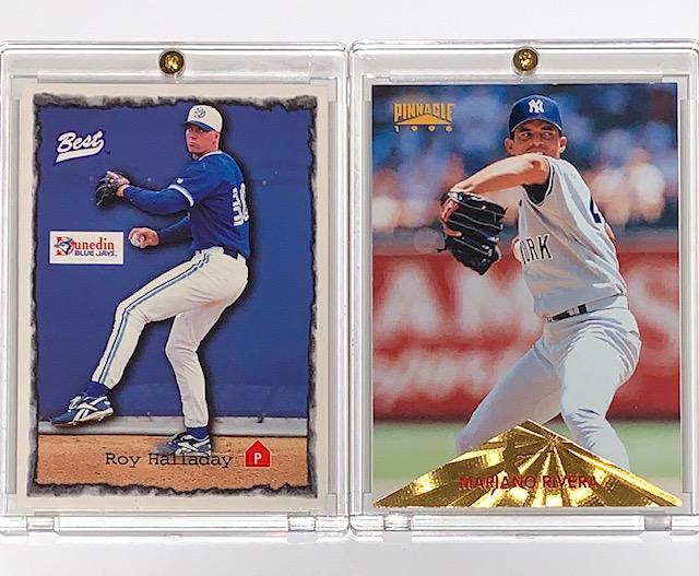 Mariano Rivera & Roy Halladay Rookie Baseball Cards (1 of 3)