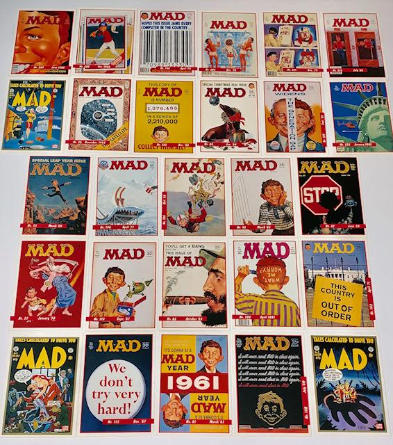 27 Original MAD Magazine Rare Cover Trading Cards/A (1 of 2)