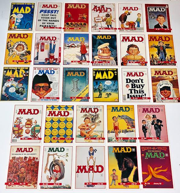 27 Original MAD Magazine Rare Cover Trading Cards/B (1 of 2)