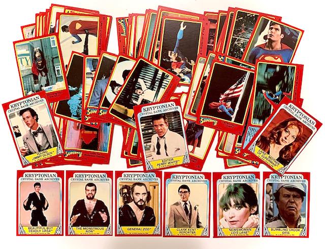 Original 1980 Topps Complete Set of SUPERMAN Cards: Collector Quality Condition / Includes Checklist
