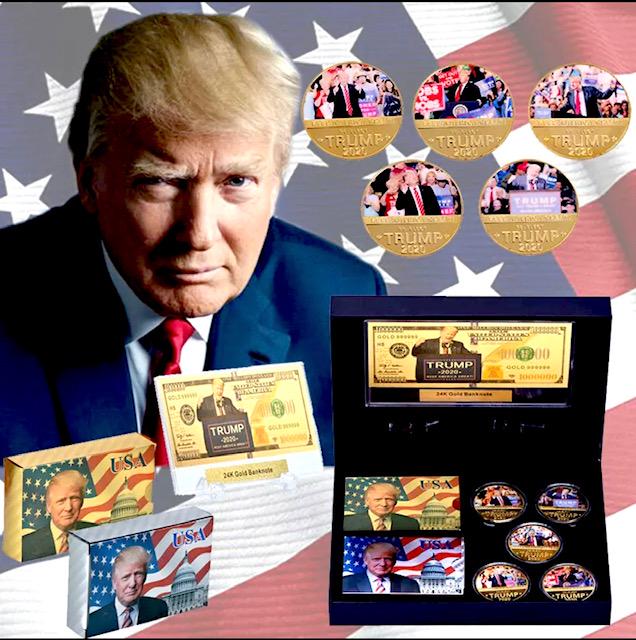 Donald Trump Keep America Great 2020 Campaign Coin Set