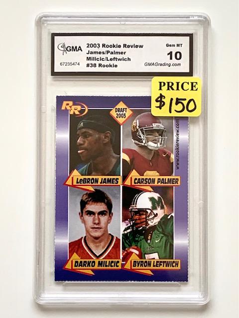 Gem 10 LEBRON JAMES 2003 Rookie Basketball Card: 2003 Rookie Review