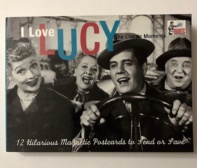 12 - I LOVE LUCY Classic Still Moment Postcard Booklet: 12 Classic Scenes - INFO about Episode on Back. Magnetic and Usable â€“ MUST SEE ALL PHOTOS