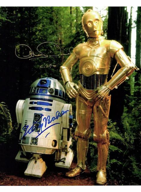 STAR WARS Cast Autographed 8 x 10 Photograph: This is a Facsimile Autographed Reprint Photograph - Measurements 8 x 10 â€“ NOT HAND SIGNED