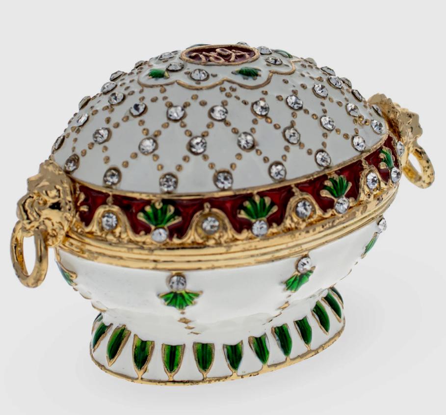FABERGE 1894 Royal Renaissance Russian Enameled Egg (1 of 4)