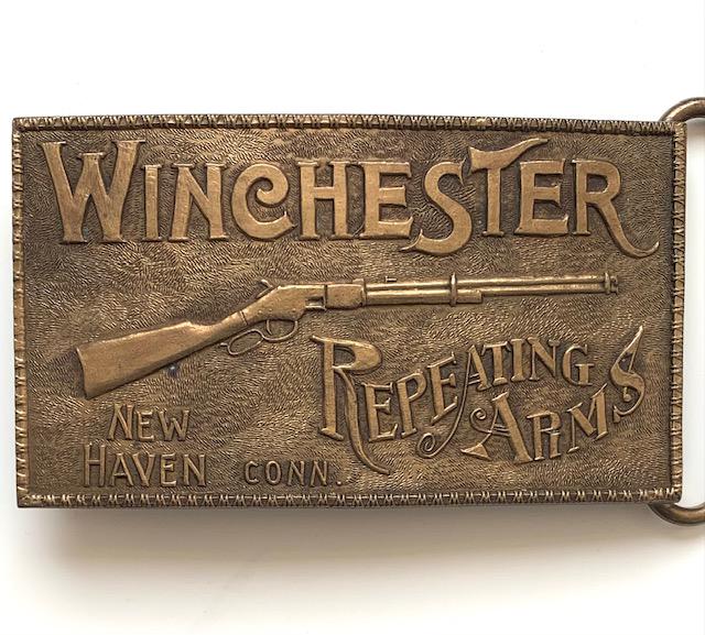 Rare signed Tiffany 1919 Colt Firearms Belt Buckle