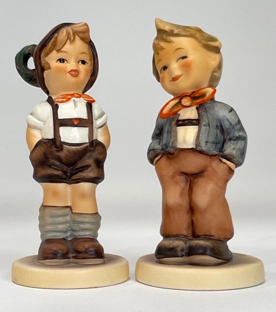 Lot of 2 Vintage MJ HUMMEL West Germany Figurines: Both in Excellent Condition
