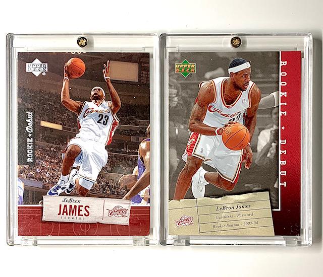 LEBRON JAMES Upper Deck Rookie Debut Basketball Cards (1 of 1)