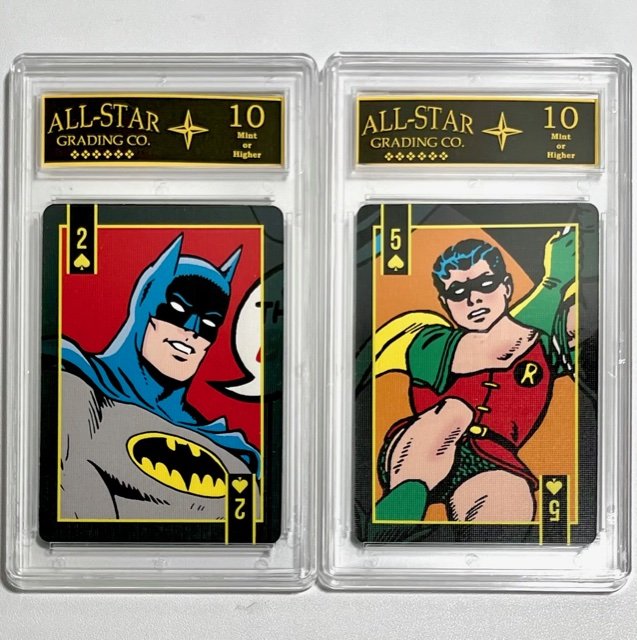 Vintage DC Comics BATMAN and ROBIN Cards (1 of 2)