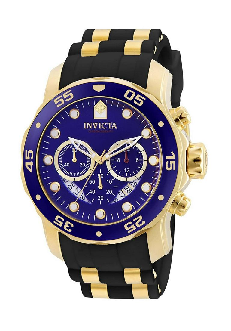 New INVICTA Pro Diver Scuba Blue Face Mens Watch: Awesome Looking Watch / Comes with Original Retail Display Invicta Box