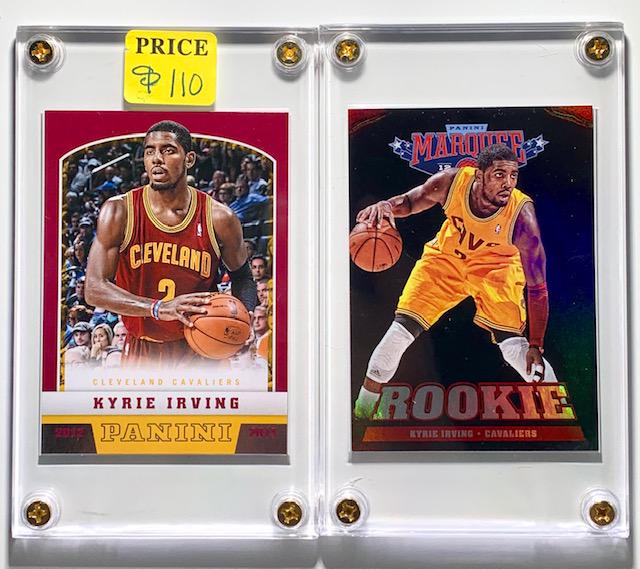 Lot of 2 Kyrie Irving Rookie Basketball Cards (1 of 1)