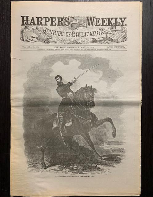 May 1863 Civil War Harpers Weekly Newspaper (1 of 5)