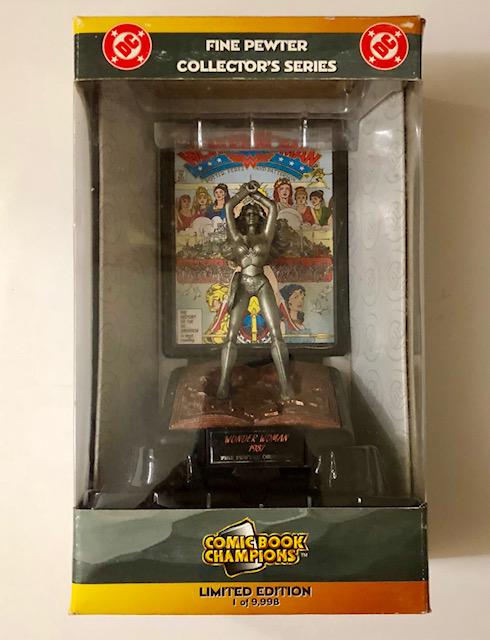 D.C. Comics LTD. Edition WONDER WOMAN Pewter Figurine (1 of 2)