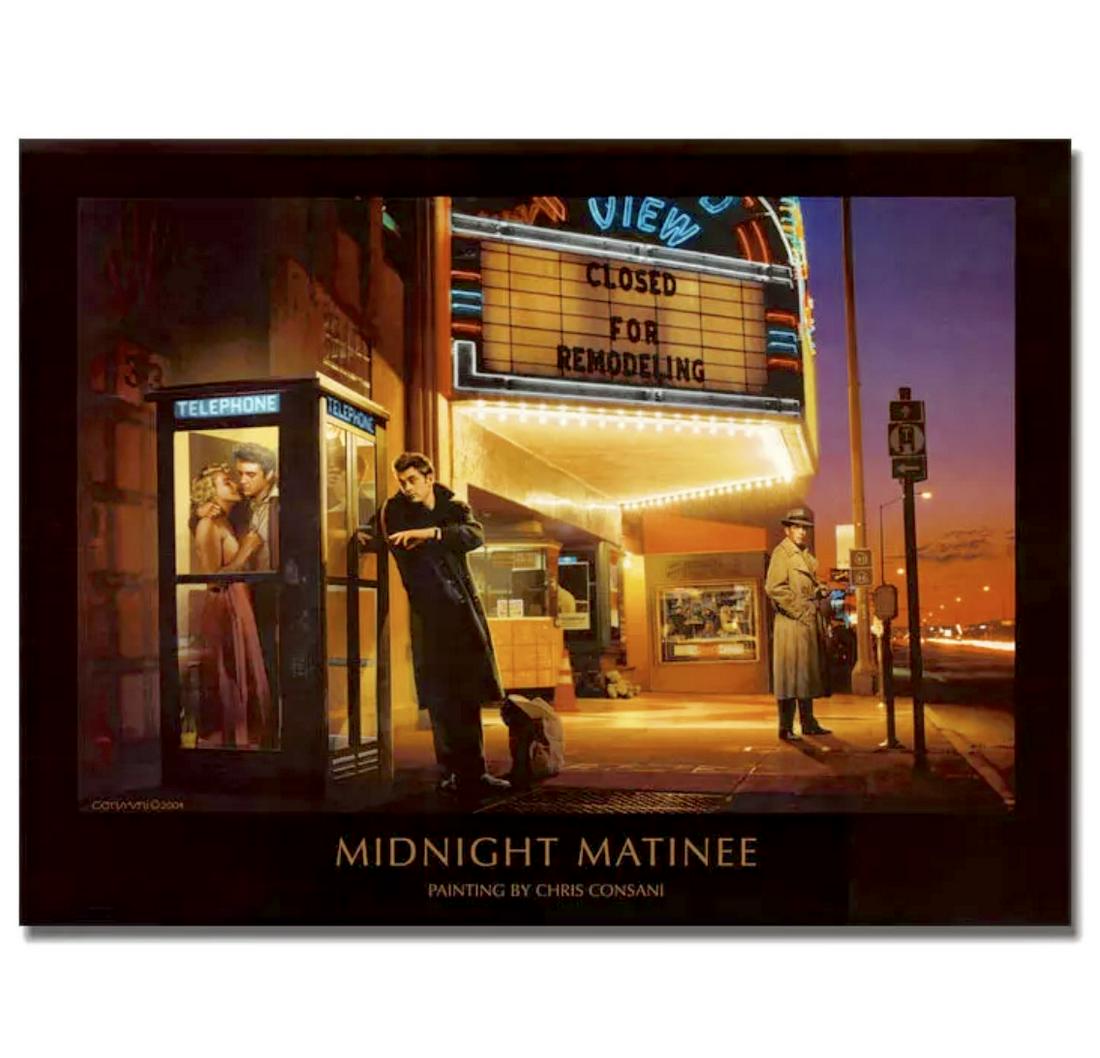 Monroe/Dean/Presley/Bogart Silk Screen Art Print (1 of 1)