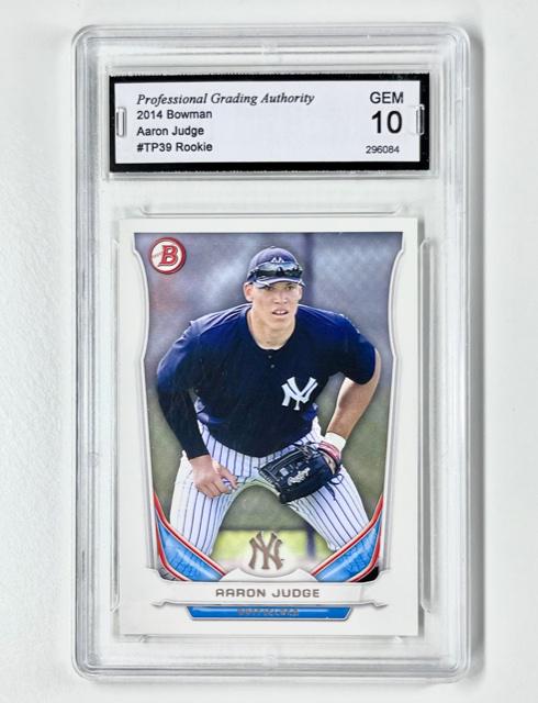 Gem Mint 10 AARON JUDGE Rookie Baseball Card (1 of 2)