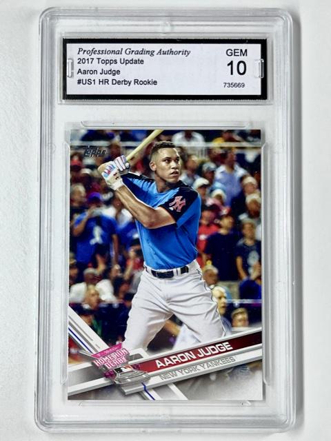 Gem Mint 10 AARON JUDGE Rookie Baseball Card (1 of 2)