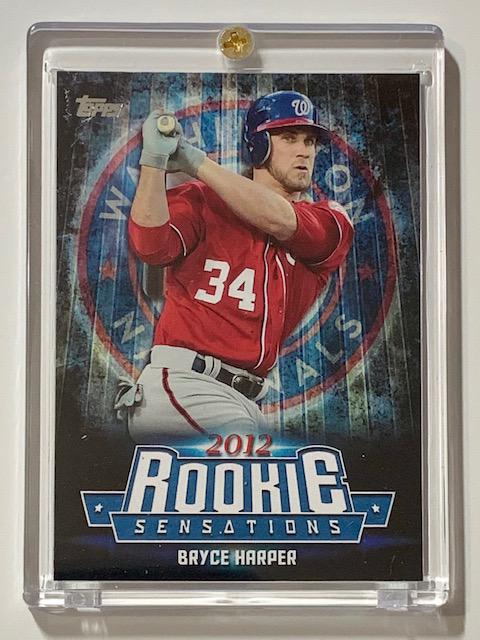 BRYCE HARPER Topps Rookie Sensations Baseball Card (1 of 1)