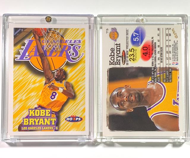 1997 NBA Hoops KOBE BRYANT Rookie Year Basketball Card (1 of 1)