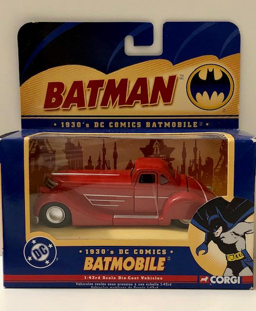 Rare 1930s CORGI Toys Die-Cast BATMAN Batmobile Car (1 of 1)