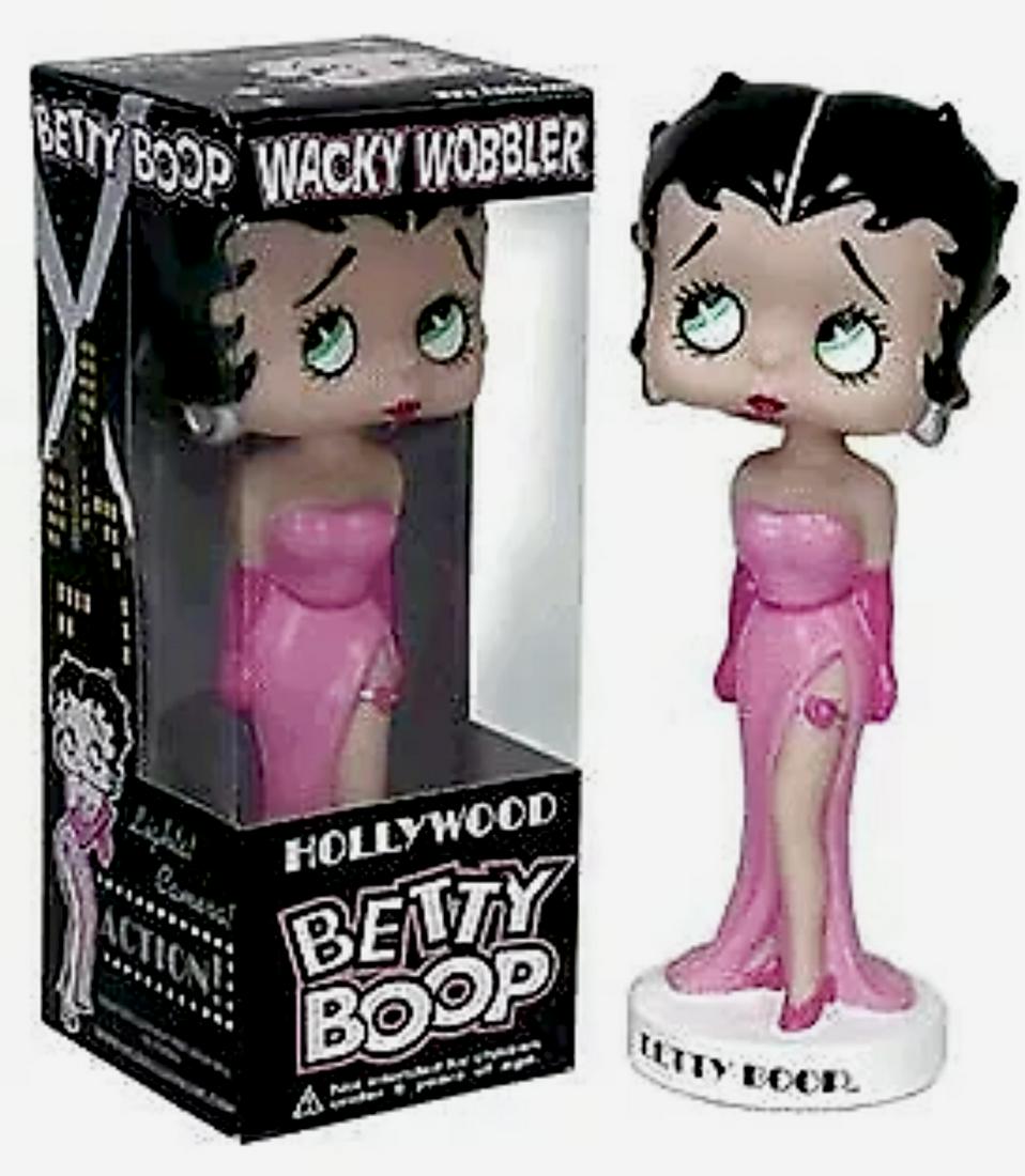 Retired Hollywood BETTY BOOP Funko Wacky Wobbler in Box (1 of 1)