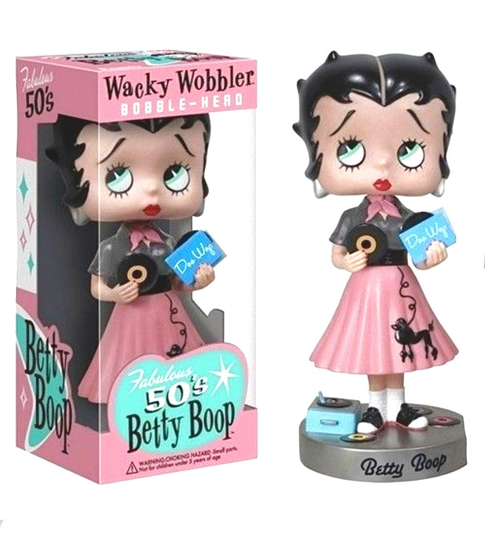 Retired 1950s BETTY BOOP Funko Wacky Wobbler in Box (1 of 1)