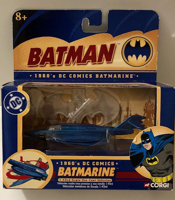 Rare 1960s CORGI Toys Die-Cast BATMARINE Batmobile Car (1 of 1)