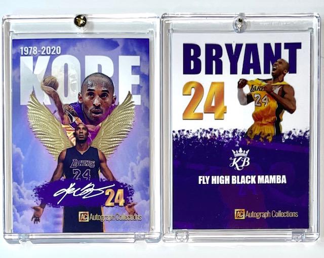 2020 KOBE BRYANT Autograph Collections Tribute Card (1 of 1)