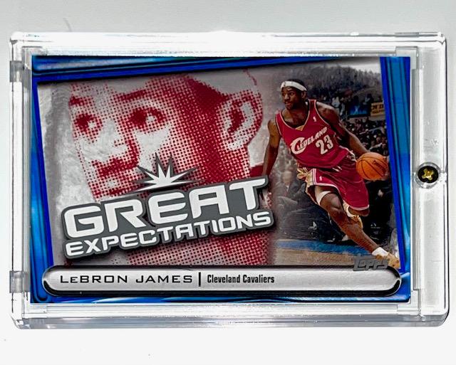 2004 Lebron James Topps Great Expectations Rookie Card (1 of 2)