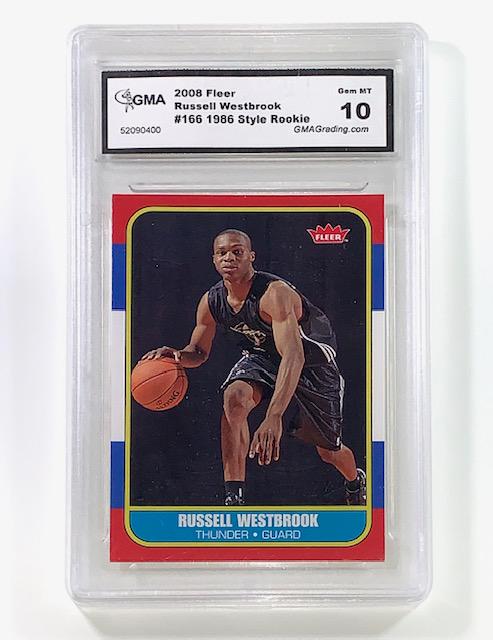 Gem Mint 10 RUSSELL WESTBROOK Rookie Basketball Card (1 of 1)