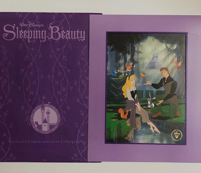 Walt Disney SLEEPING BEAUTY Original Movie Lithograph (1 of 1)