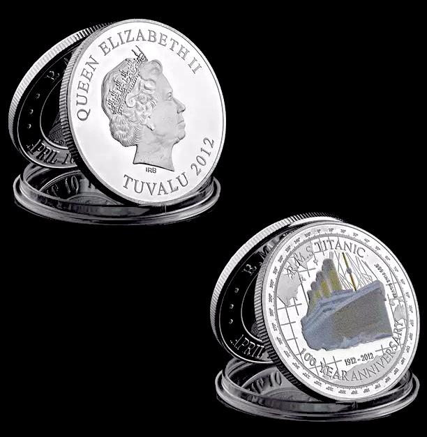 2012 TITANIC 100 Year Commemorative .999 Silver Coin (1 of 2)