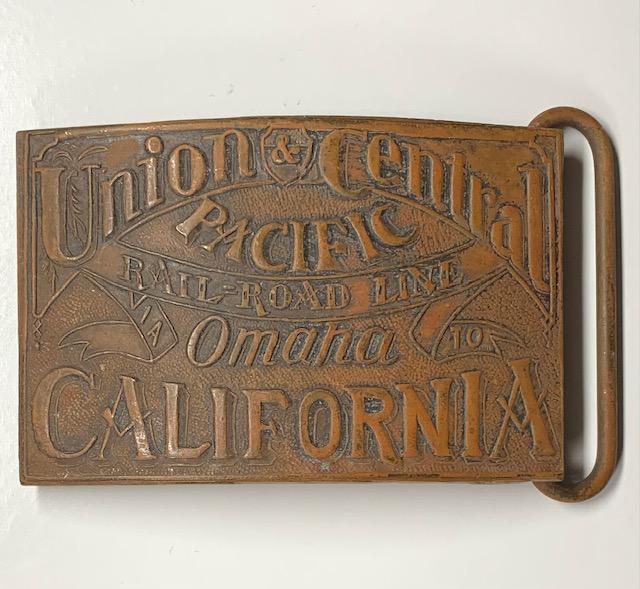TIFFANY & Co Union & Central Railroad Line Belt Buckle (1 of 2)