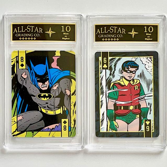 Vintage DC Comics BATMAN and ROBIN Cards (1 of 2)