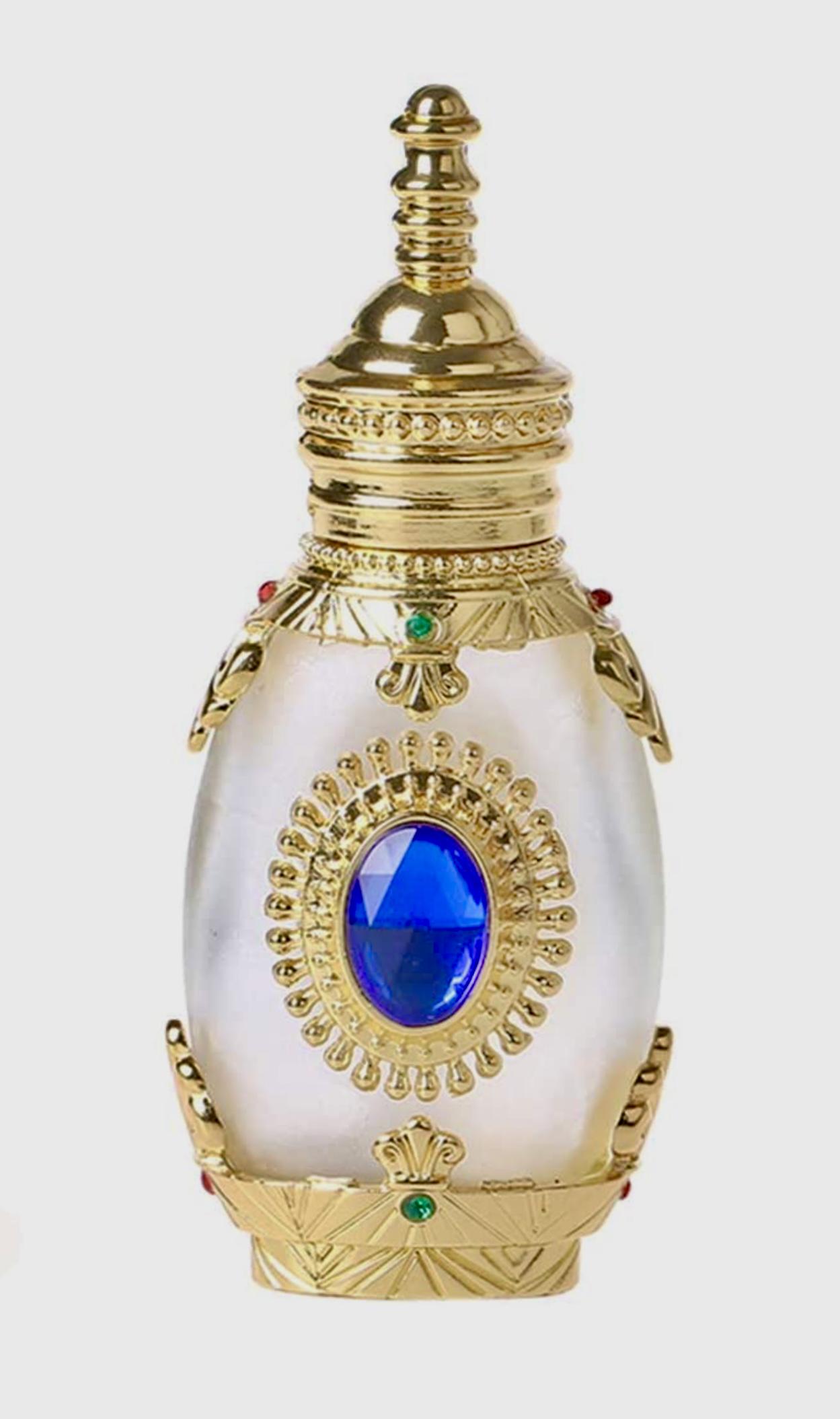Beautiful Ancient Egyptian Style Jeweled Perfume Bottle: Perfect Condition / See all Photos Posted
