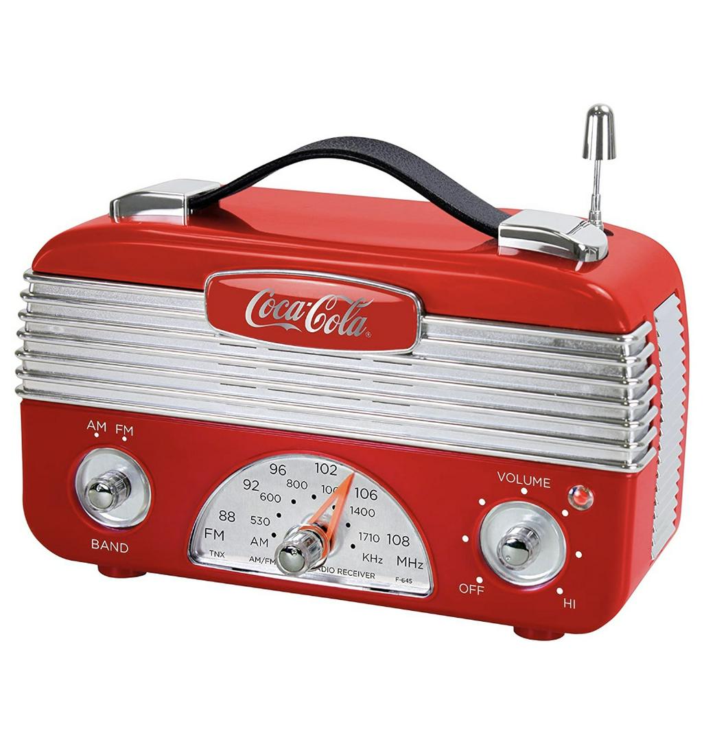 Retro Working COCA-COLA Nostalgic AM/FM Radio (1 of 4)