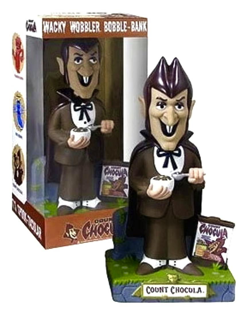 Rare 12in COUNT CHOCULA Wacky Wobbler Bobble Coin Bank (1 of 1)