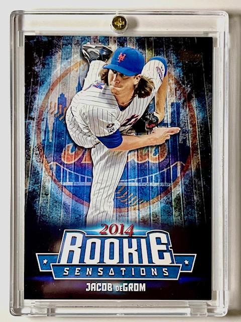 Topps Rookie Sensations Jacob DeGrom Rookie Bseball Crd (1 of 3)