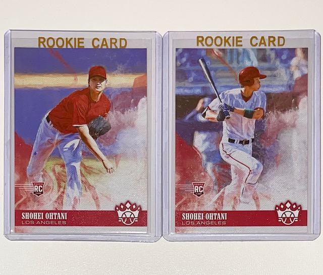 Lot of 2 Donruss SHOHEI OHTANI Rookie Baseball Cards (1 of 2)