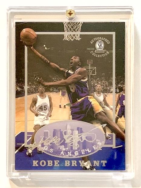 KOBE BRYANT Autograph Collection Rookie Basketball Crd (1 of 1)