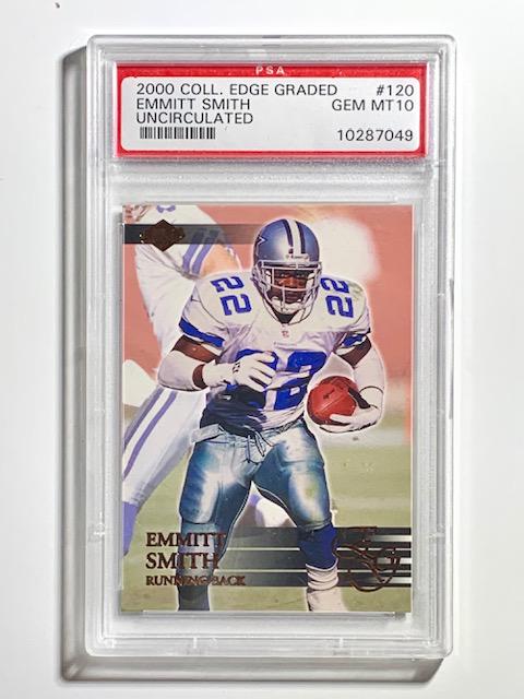 Rare Uncirculated PSA Gem 10 EMMITT SMITH Football Card (1 of 1)