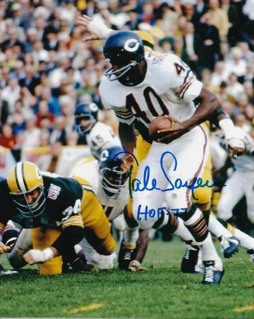 GALE SAYERS 8 x 10 Autographed Photograph (1 of 1)