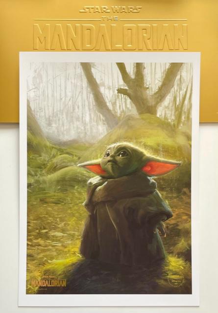 Star Wars The MANDALORIAN Limited Edition Lithograph (1 of 1)