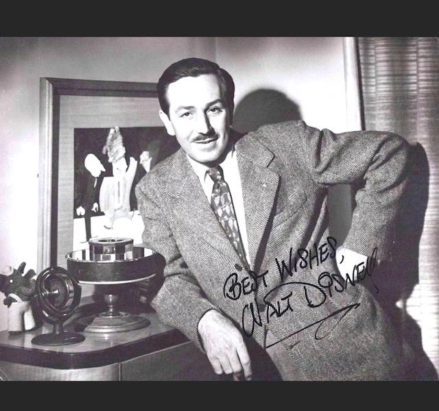 WALT DISNEY 8 x 10 Autographed Photo (1 of 1)
