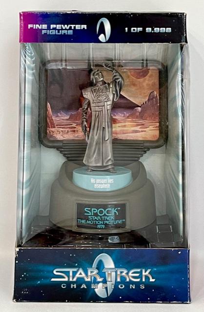 Limited Edition 1979 Star Trek SPOCK Pewter Figure (1 of 1)