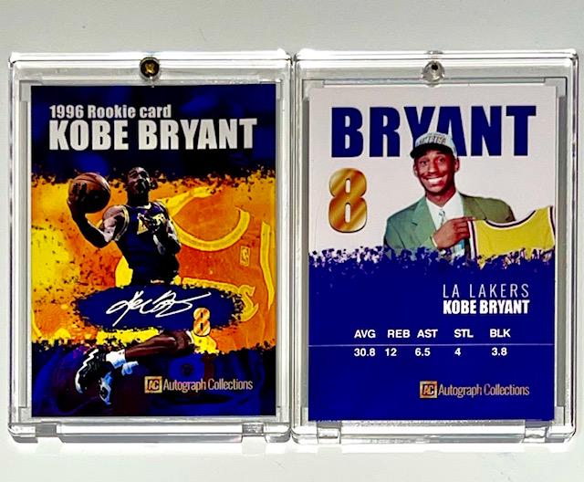 1996 KOBE BRYANT Autograph Collections Rookie Card (1 of 1)